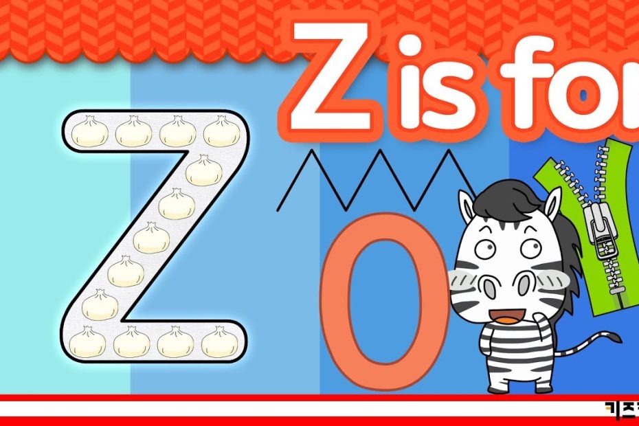 Learn The Abc] Z Is For | Uppercase - Letter Z | How To Write Alphabet,  Learn A To Z | 알파벳 Z로 시작하는 - Youtube