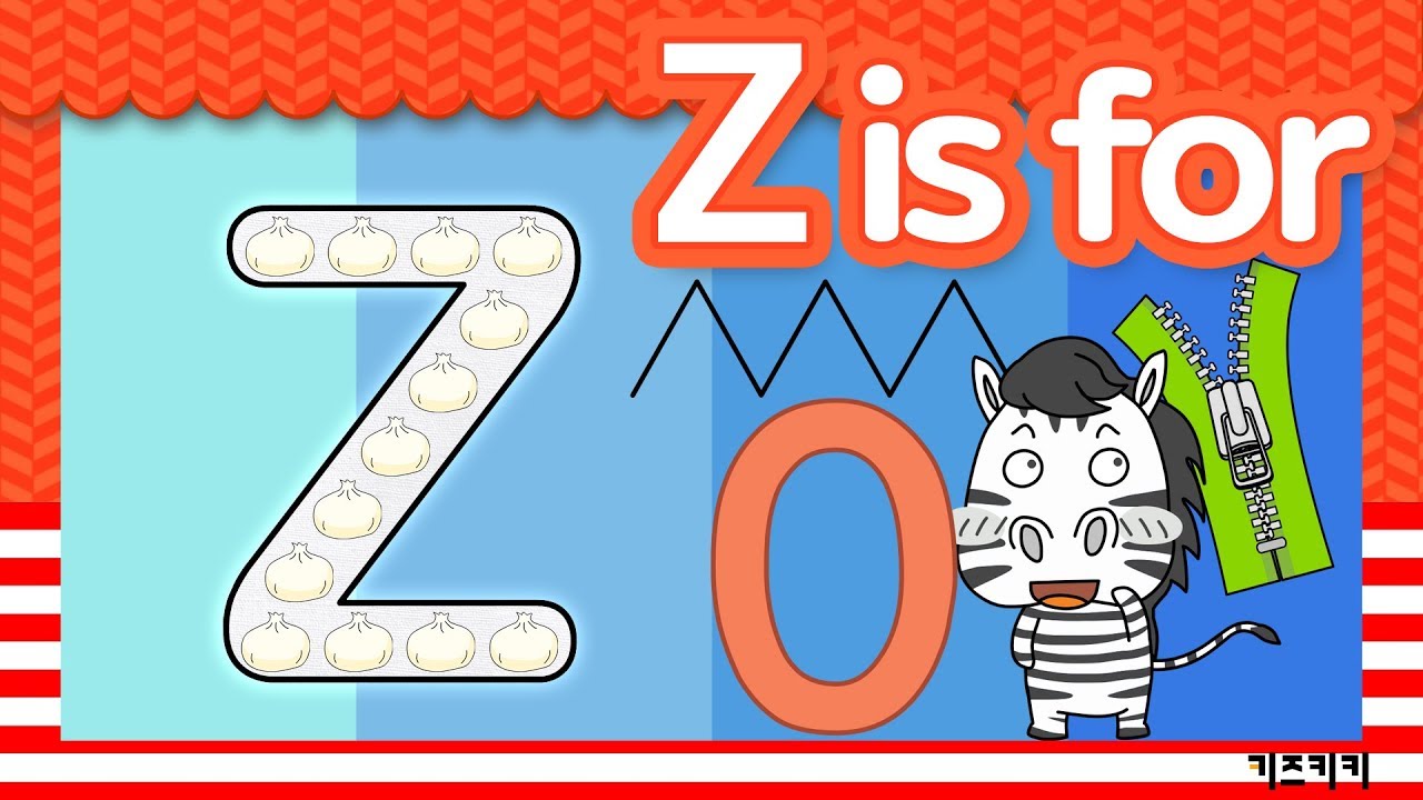 Learn The Abc] Z Is For | Uppercase - Letter Z | How To Write Alphabet,  Learn A To Z | 알파벳 Z로 시작하는 - Youtube