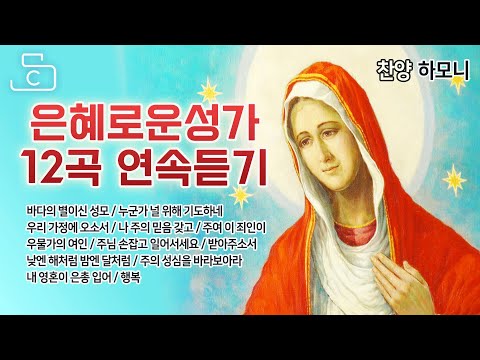 은혜로운성가12곡연속듣기/바다의별이신성모/누군가널위해기도하네/우리가정에오소서/나주의믿음갖고/주여이죄인이/우물가의여인/주님손잡고일어서세요/낮엔해처럼밤엔달처럼/주의성심을바라보아라하모니