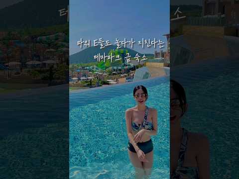 워터파크🌊+테마파크🎡+디제잉 풀파티🎧+불꽃놀이🎆지금 당장 제주도로 가야하는 이유😎😎