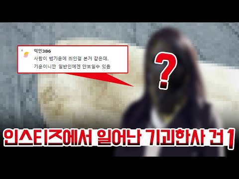 실제 일어난 기괴한 인스티즈 사건 1편