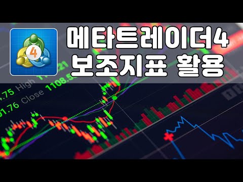 MT4(메타트레이더4) 다양한 보조지표 활용하기