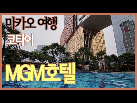 가고 싶었던 마카오 비싼 고급 호텔 MGM/마카오4박5일 여행2편