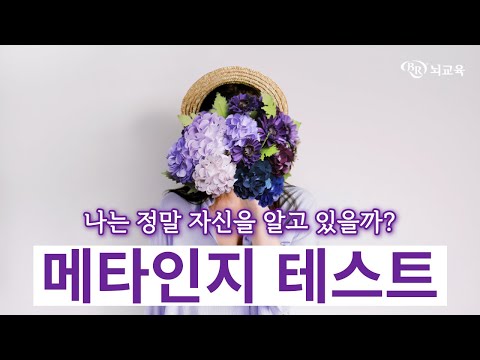 메타인지 테스트｜나는 정말 자신을 알고 있을까?