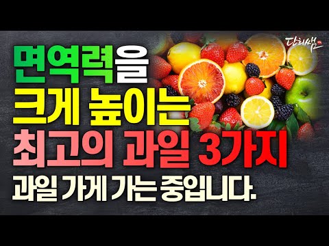 면역력을 높이는 최고의 과일 3가지 (단희쌤)