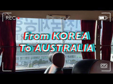 [🇦🇺호주VLOG]드디어 호주로 출국/인천-시드니-멜번/국내선 환승 어렵지 않아요