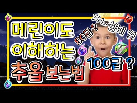 메이플 추가옵션보는법 완벽공략 + 환생의불꽃 꿀팁