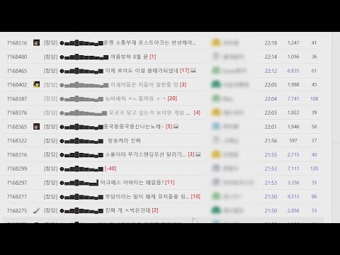 [로스트아크]망해버린 로아온 이후 인벤 상황