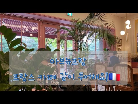 vlog) 브이로그 | 판교 아브뉴프랑 카페 메종 기욤 | 프랑스 카페 | 저랑 같이 프랑스 카페 구경해요!