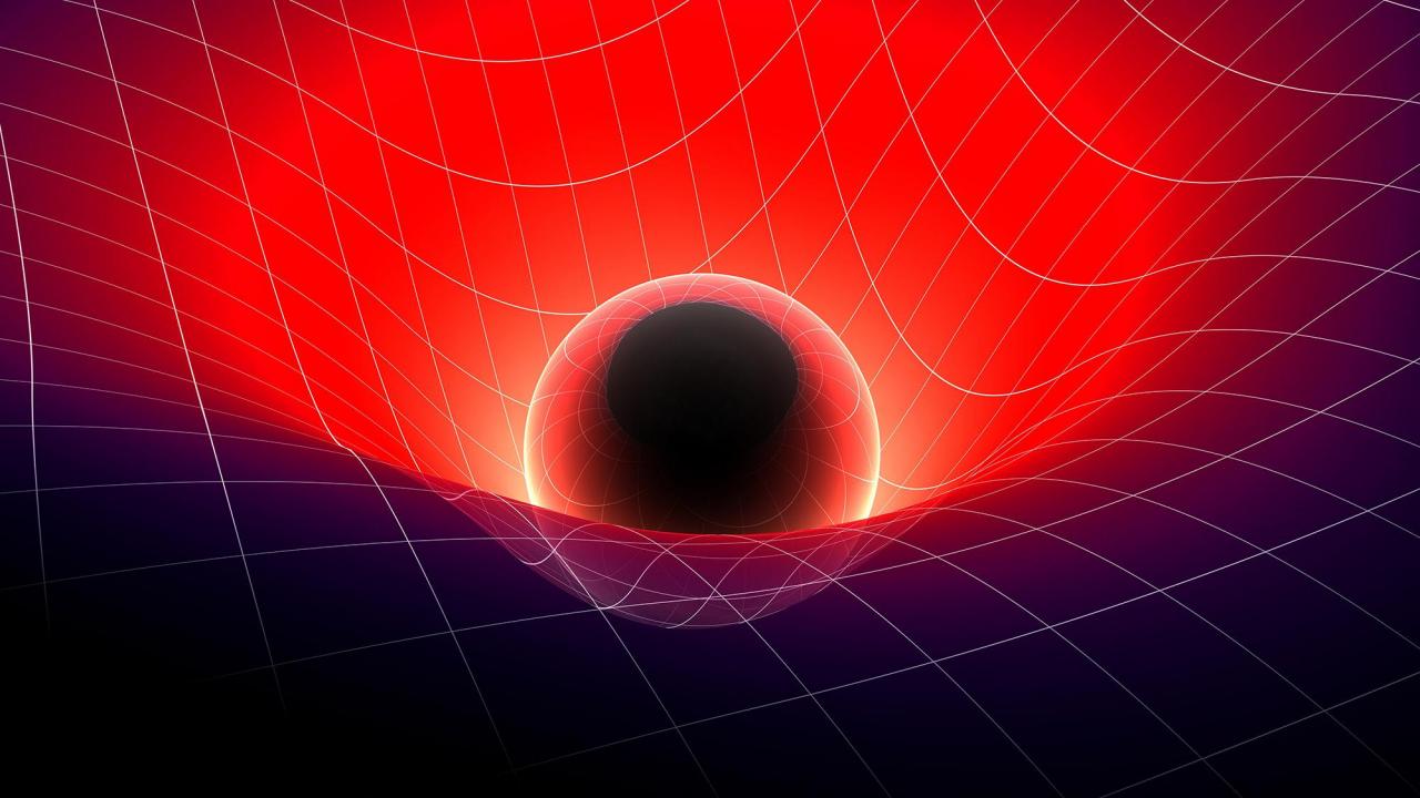 Peeking Behind A Black Hole: How Matter Bends Space That Bends Light - Big  Think