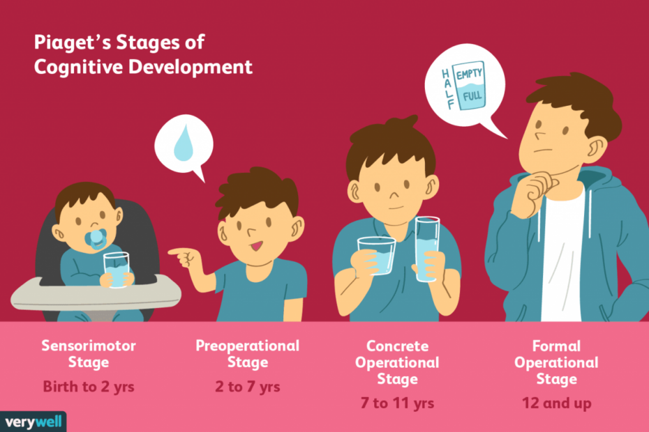 Piaget'S 4 Stages Of Cognitive Development Explained