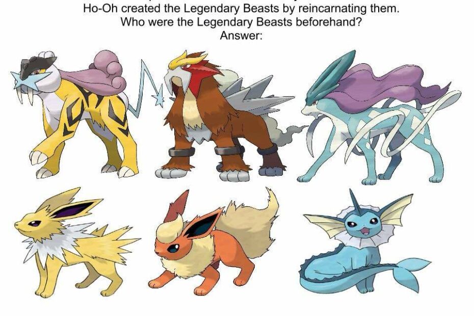 Legendary Beasts Theory | Pokémon Amino