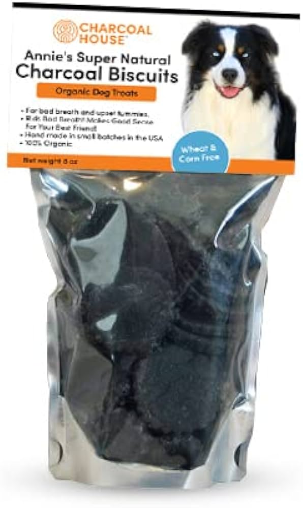 Amazon.Com : Annie'S Organic Activated Charcoal Dog Treats - Crunchy And  Chewy Biscuits For Smelly Dogs! Say Goodbye To Bad Breath And Stomach Gas  With These Homemade, Healthy Charcoal Dog Biscuits. 8Oz