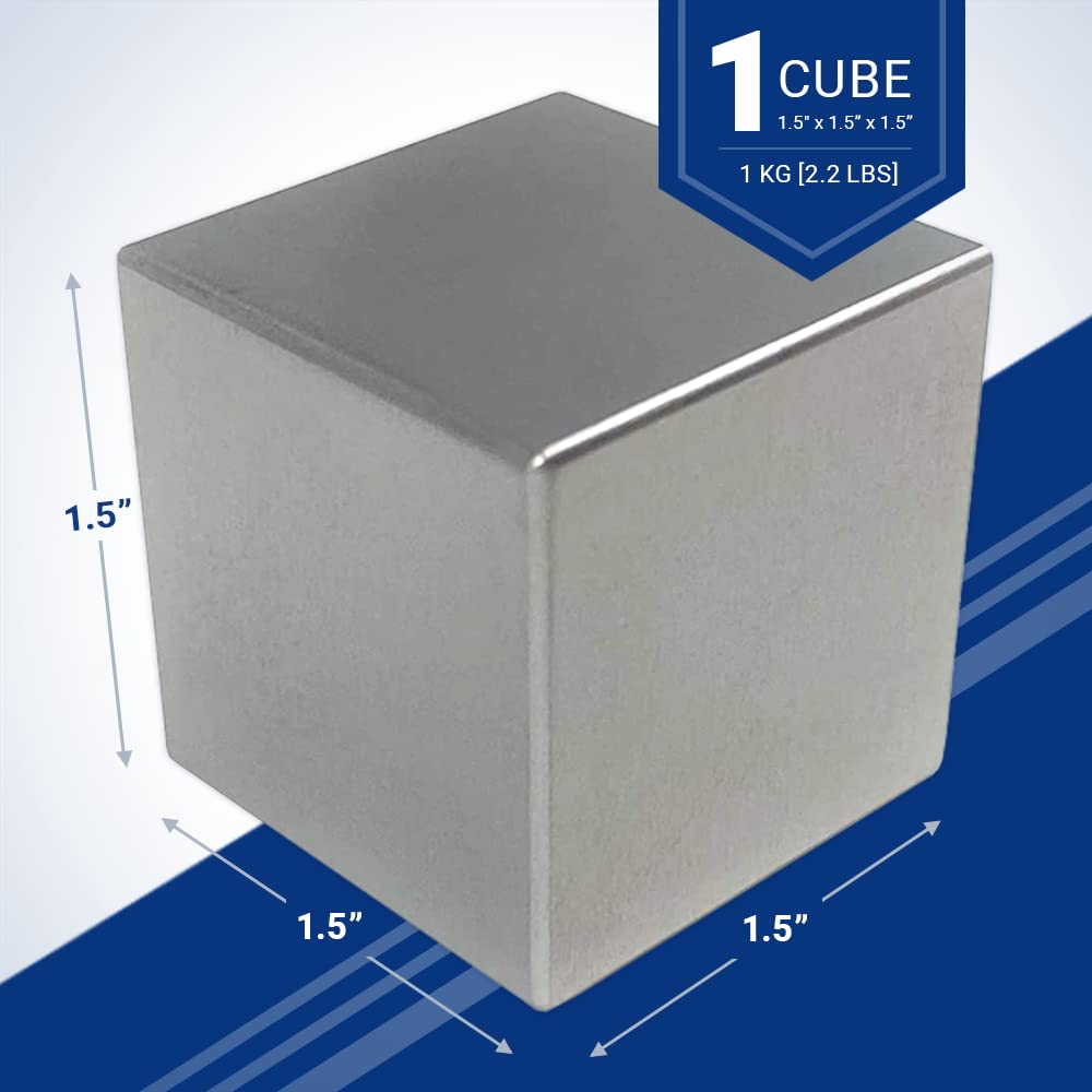 Tungsten Cube - 3.81 Cm (1.5 Inch) - 1 Kg : Amazon.Co.Uk: Everything Else