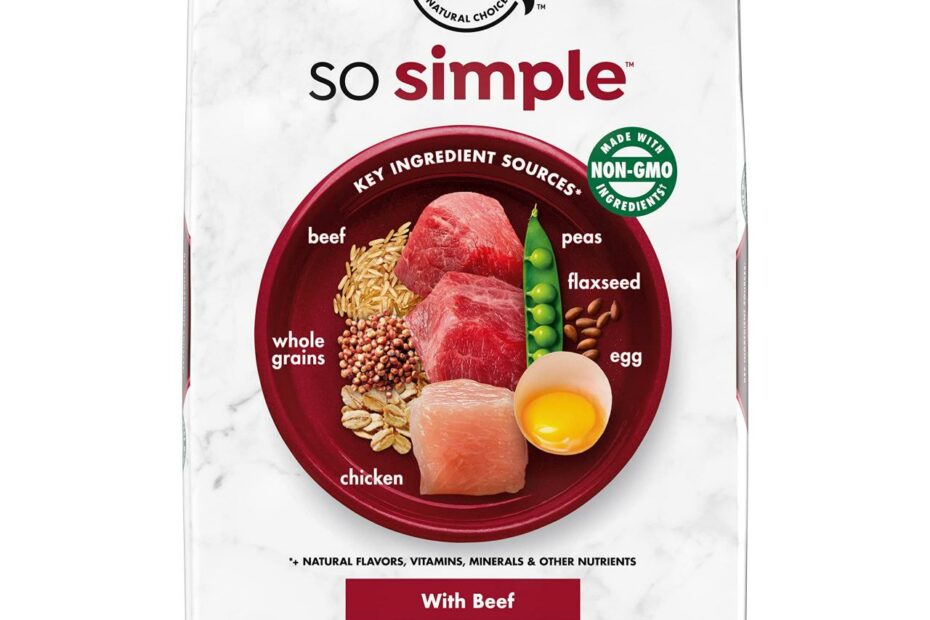 Amazon.Com: Nutro Dry Dog Food Nutro So Simple With Beef Adult Dog Food, 25  Lb.