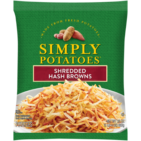 Simply Potatoes Shredded Hash Browns - Simply Potatoes