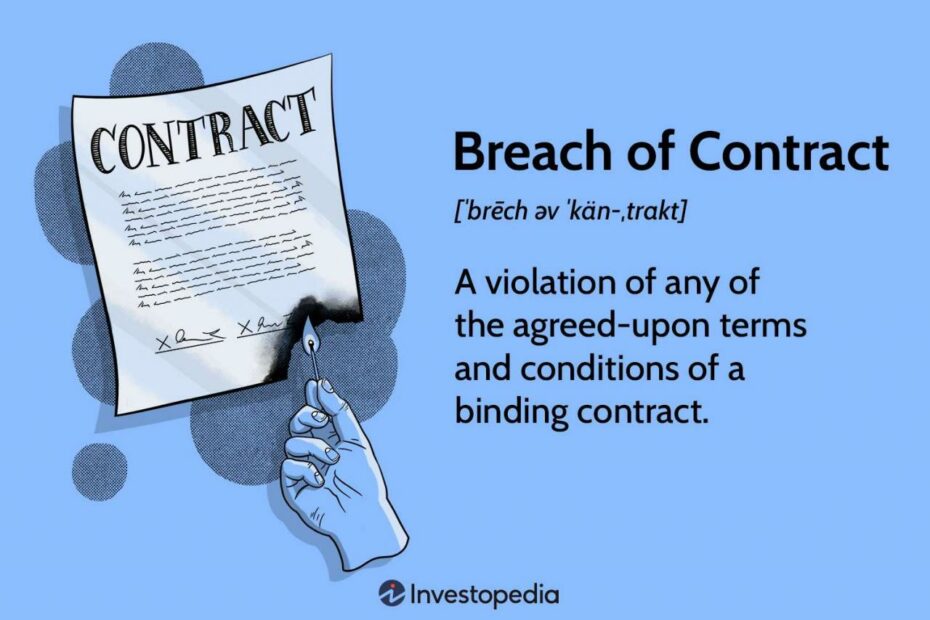Breach Of Contract Explained: Types And Consequences