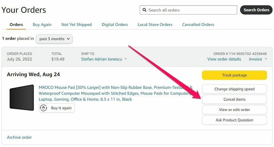 How To Cancel An Amazon Order On Desktop Or Mobile