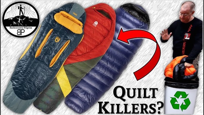 The Real Difference Between Sleeping Bags And Quilts - Youtube