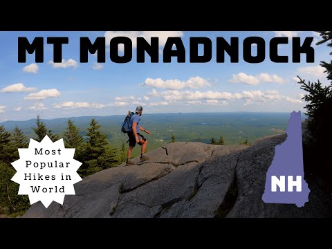 Mt Monadnock New Hampshire Hike Guide: WORLD'S 2nd MOST CLIMBED MOUNTAIN