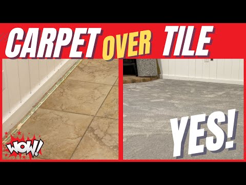 Watch This Before You (Carpet Over Tile) - Youtube