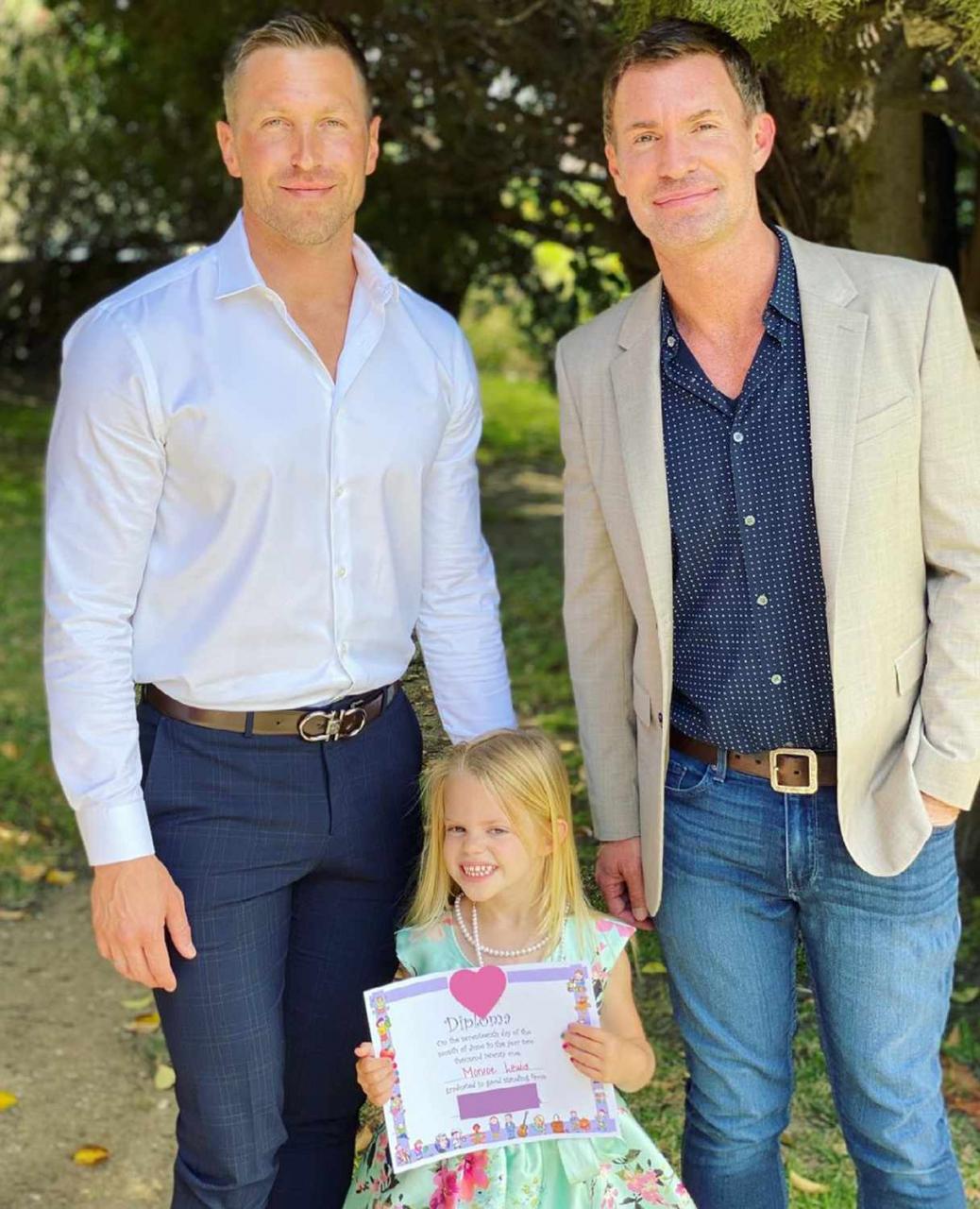 Jeff Lewis, Gage Edward Come Together For Daughter Monroe'S Graduation