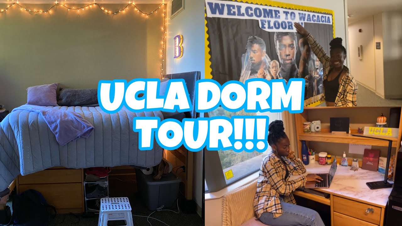 Ucla Dorm Tour Plaza Double - Youtube