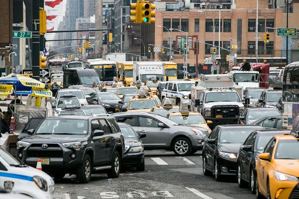 Driving A Car In Manhattan Could Cost $11.52 Under Congestion Plan - The  New York Times