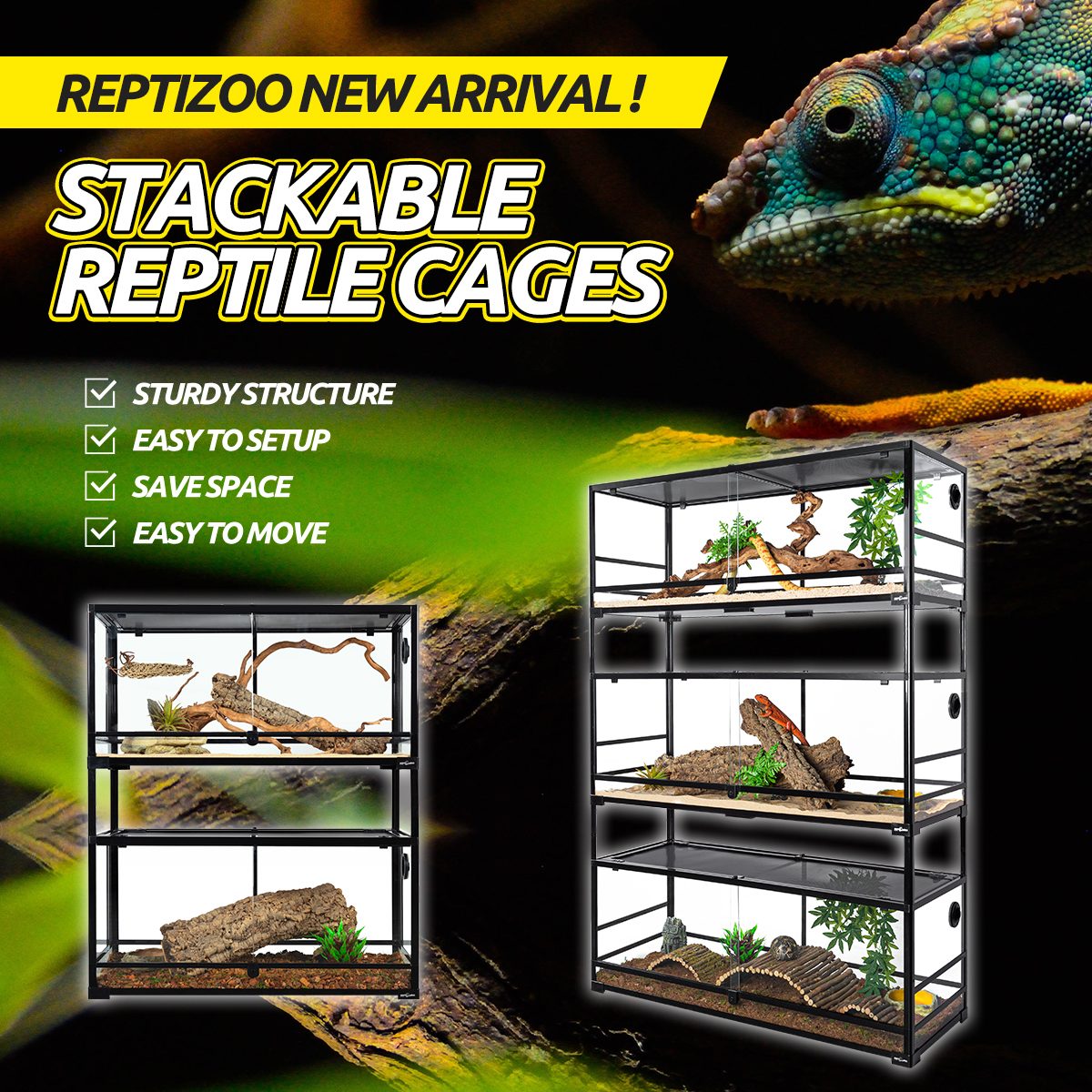 Reptizoo Provides The Perfect Reptile Habitats – Repti Zoo