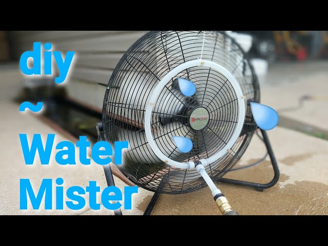 Diy Water Mister (Beat The Heat! Easy) - Youtube