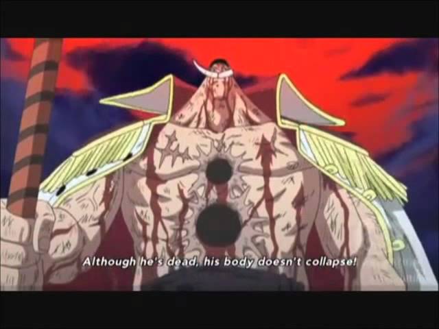 One Piece Epicness - Whitebeard'S Death At Marineford - Youtube