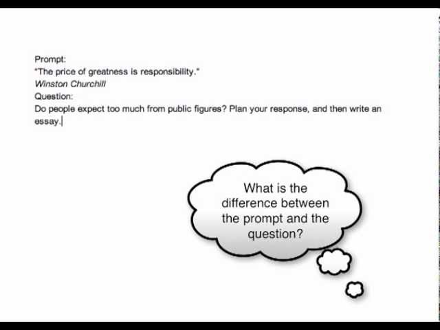 How To Answer An Essay Question - Youtube