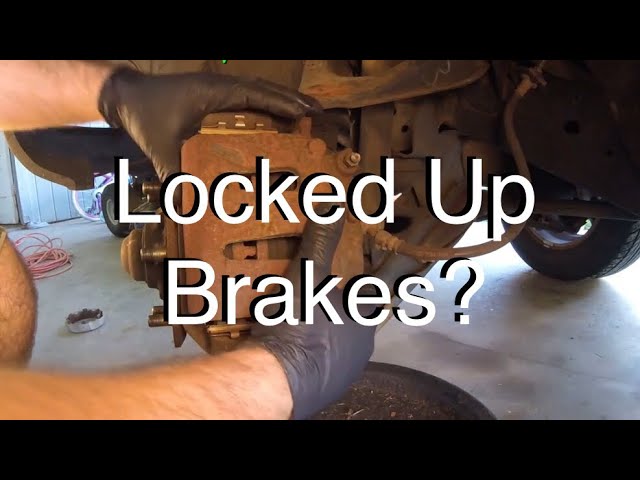 How To Diagnose A Locked Up Brake Caliper And/Or Dragging Brakes - Youtube