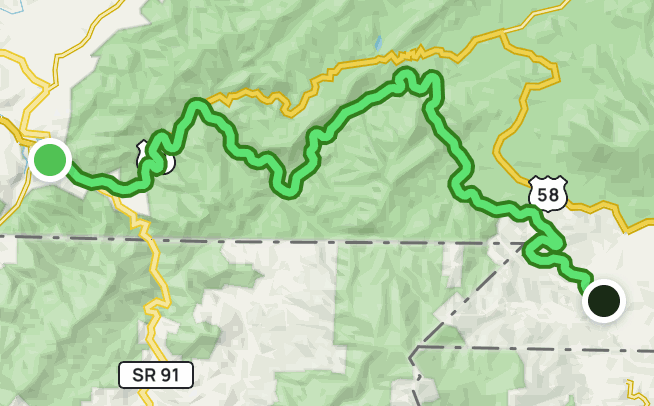 Virginia Creeper Trail: Damascus To Whitetop: 722 Reviews, Map - Virginia |  Alltrails