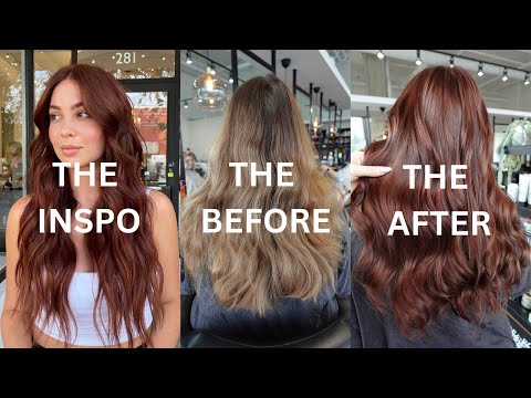 Redheads 101: how to formulate for a natural red - brunette to auburn tutorial