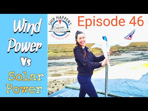Ep 46 - Fitting A Rutland Wind Generator - Solar Power Vs Wind Power & Gemma Rushes Off To Hospital