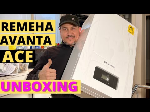 Remeha Avanta Ace cv ketel unboxing, uitleg en bevindingen