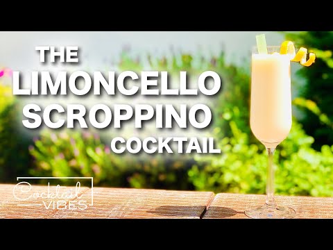 How To Make a LIMONCELLO SCROPPINO | 1-Minute Cocktail Recipes