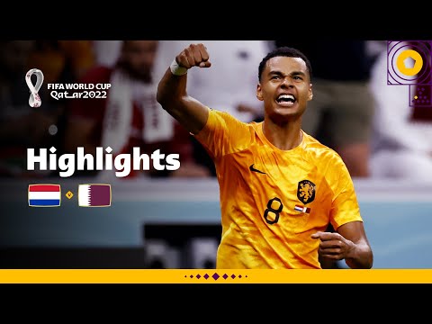 Gakpo strikes again | Netherlands v Qatar | FIFA World Cup Qatar 2022