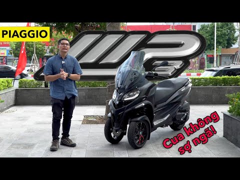 Piaggio MP3 400 HPE dành cho những người lười thích chạy xe phân khối lớn có giá 340 triệu đồng