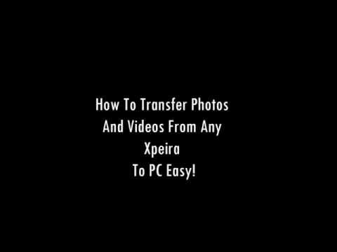 How To Transfer Photos From Any Xperia Device On To PC 2015