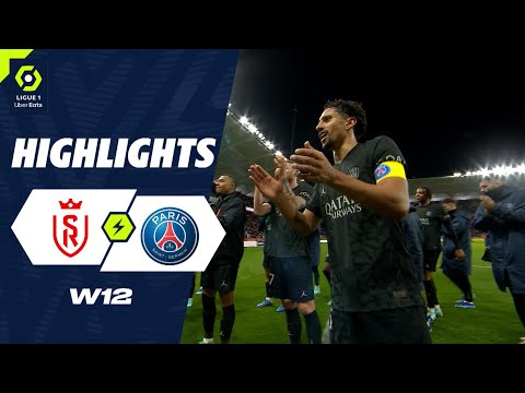 STADE DE REIMS - PARIS SAINT-GERMAIN (0 - 3) - Highlights - (SdR - PSG) / 2023-2024