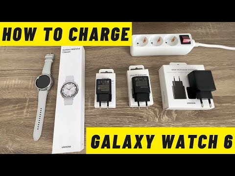 How to Charge Samsung Galaxy Watch 6