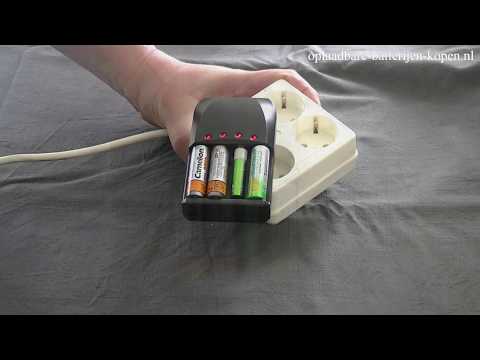 Mediarange oplaadbare batterij lader