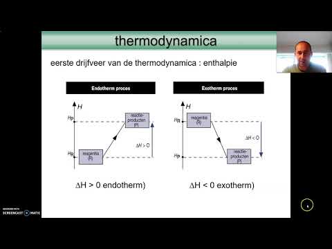 08 - thermodynamica - 01 systeem, soorten energie, exo endo, enthalpie