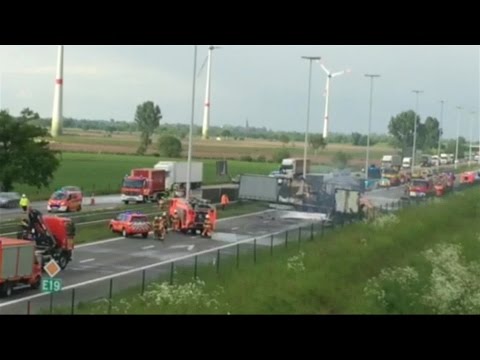 Ernstig ongeluk E19 richting Antwerpen veroorzaakte grote file