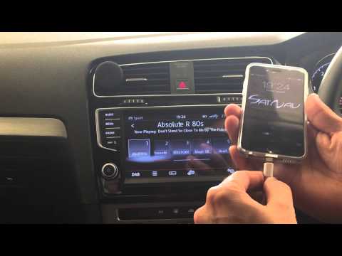 Volkswagen VW Golf Mk7 Nav’n’Go Pro Navigation with Smartphone Mirroring