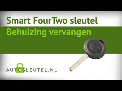 Smart FourTwo autosleutel - Behuizing vervangen