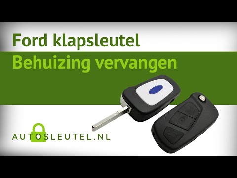 Ford 3-knops klapsleutel - Behuizing vervangen