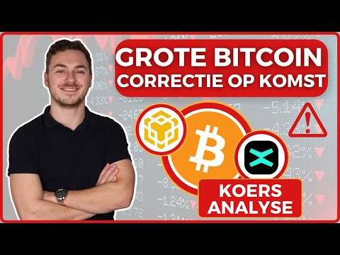 📊 WAARSCHUWING! Een GROTE BITCOIN CORRECTIE IS OP KOMST! En twee altcoinverzoeken: BNB en EGLD